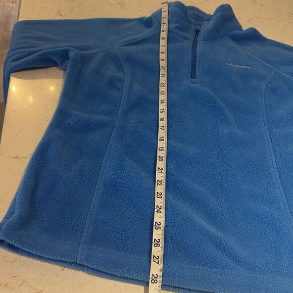 Columbia 1/4 zip fleece pullover SZ Large - Picture 7 of 8